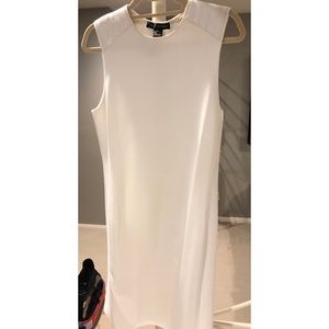 RALPH LAUREN COLLECTION  leather padded dress